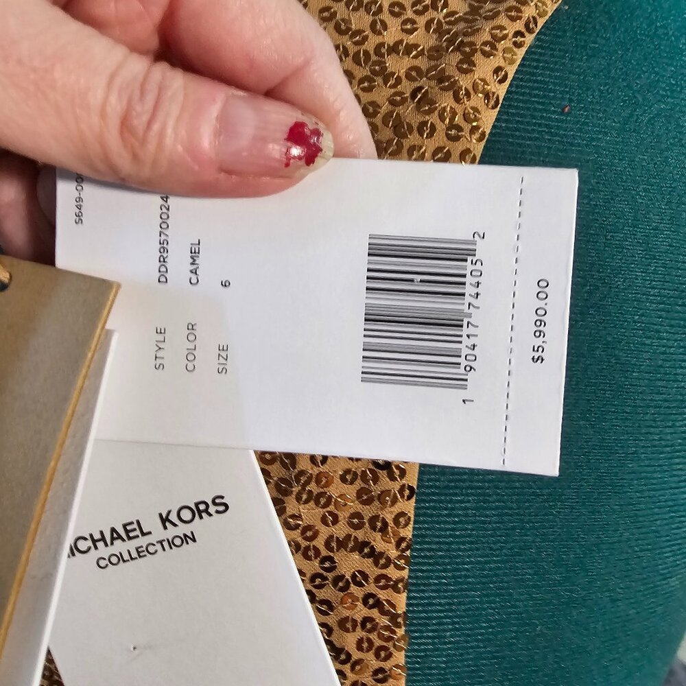 Michael Kors Collection Sequin Jumpsuit – Size 6 – NWT – Retail $5,990.00 - Picture 9 of 11